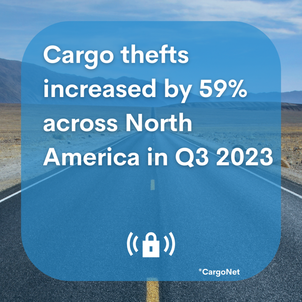 cargo theft up 59%